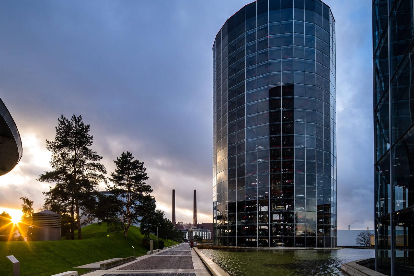 Blick auf die Autostadt Wolfsburg (Symbolbild): Dieses Jahr findet der Architektur-Tag nur virtuell statt.