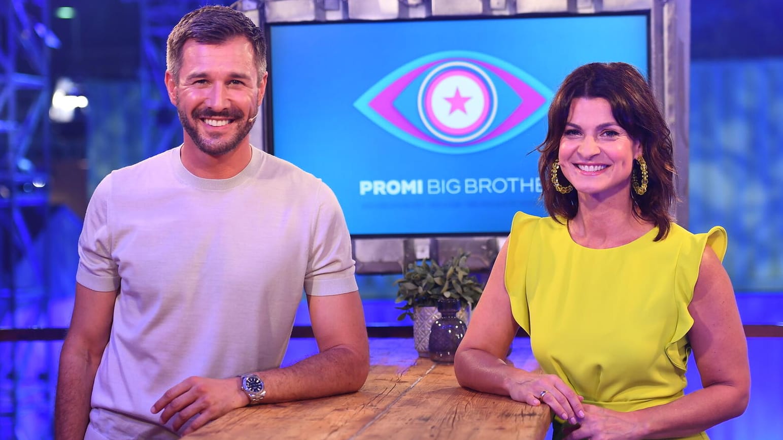 Jochen Schropp und Marlene Lufen: Die beiden heißen im August wieder zu "Promi Big Brother" willkommen.