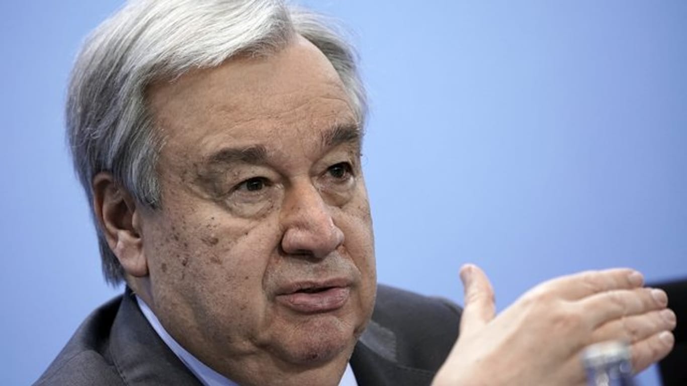 Warnt Israel vor der Annexion des besetzten Westjordanlandes: UN-Generalsekretär António Guterres.