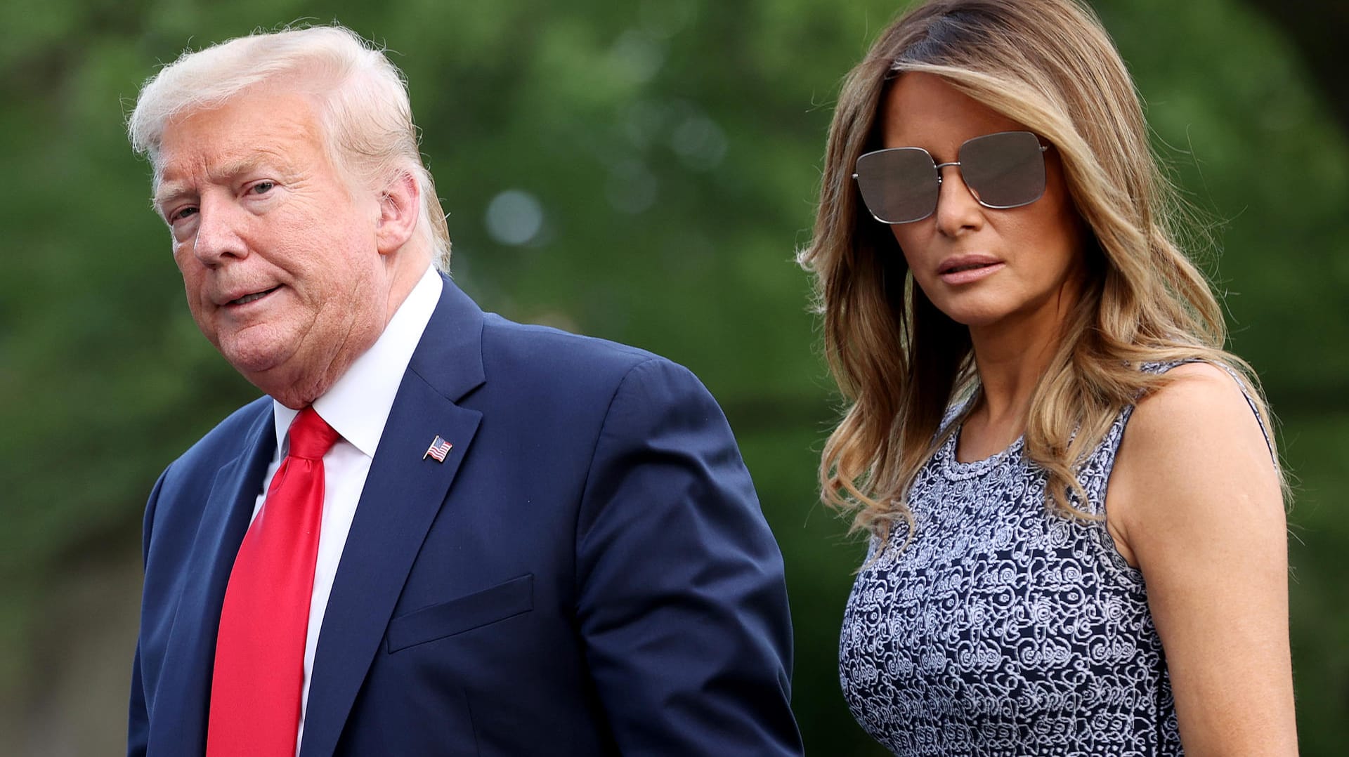 Donald und Melania Trump: Eine "ausgesprochen komplizierte" Liebe.