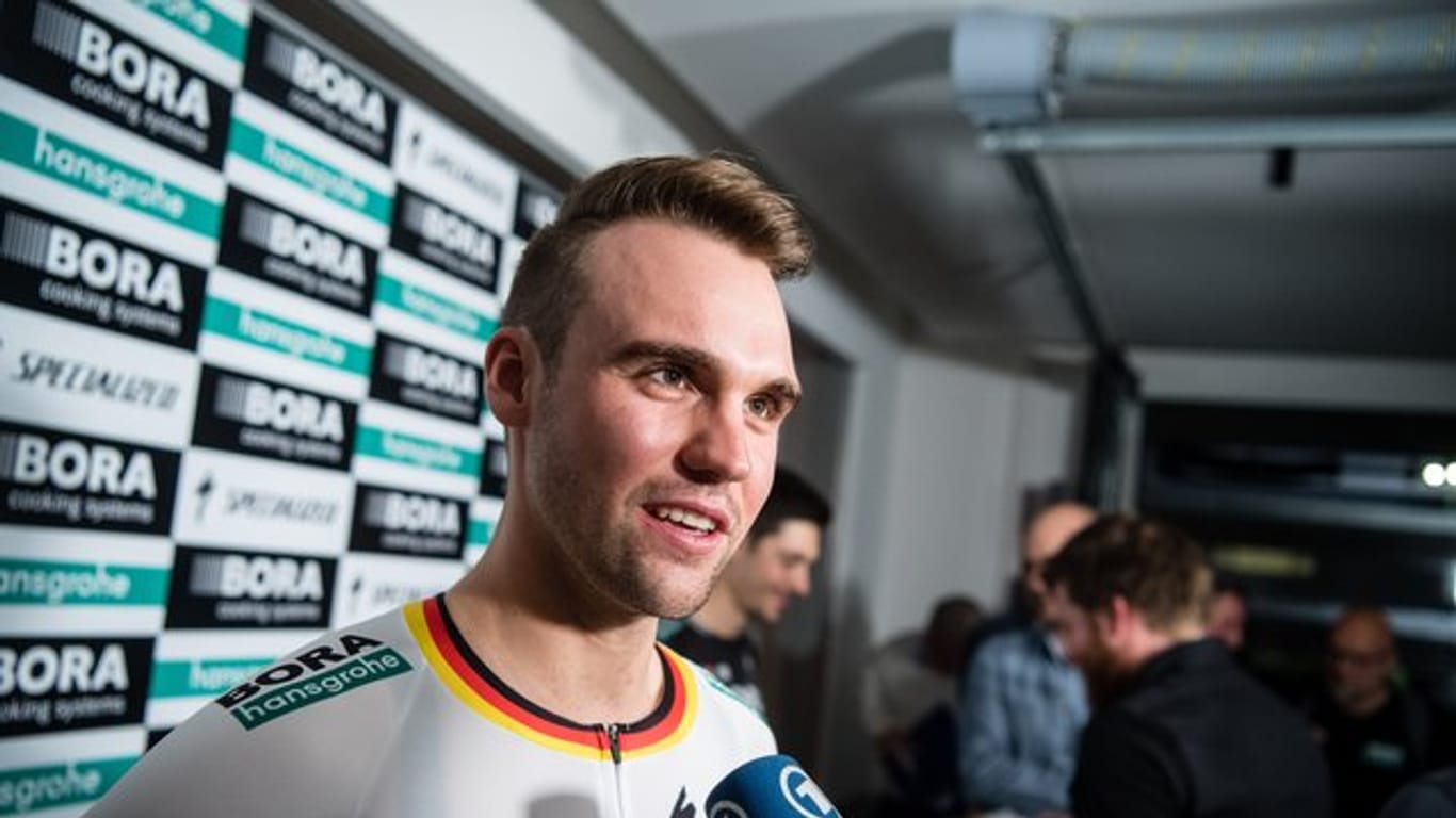 Geht davon aus, dass die Tour de France stattfindet: Maximilian Schachmann vom deutschen Radrennstall Bora-hansgrohe.