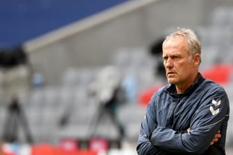 Muss zum Saisonabschluss mit Freiburg gegen Schalke ran: SC-Coach Christian Streich.