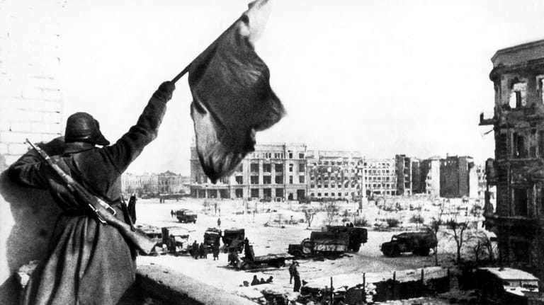 Stalingrad nach der Kapitulation der deutschen 6. Armee 1943: Die Schlacht war der psychologische Wendepunkt im Zweiten Weltkrieg.