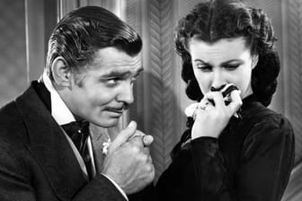 "Vom Winde verweht": Clark Gable und Vivien Leigh waren die Stars des Films.