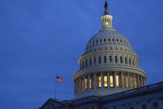 Die Kuppel des Kapitols in Washington.