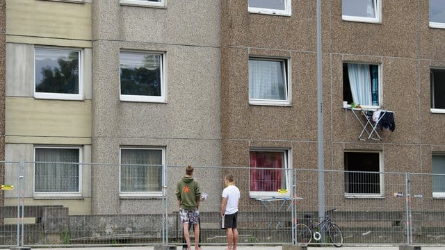 An diesem Wohnhaus in Göttingen ist die Quarantäne planmäßig zu Ende gegangen. An diesem Wohnhaus in Göttingen ist die Quarantäne planmäßig zu Ende gegangen.