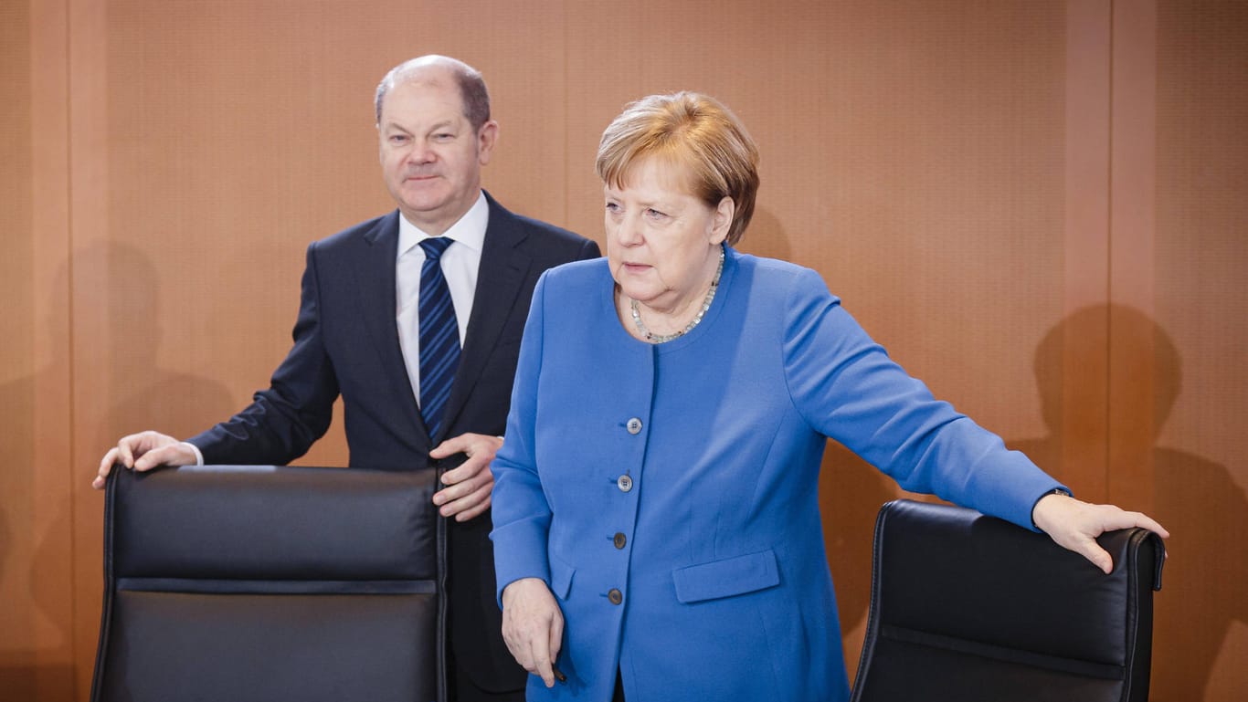 Kanzlerin Merkel und Finanzminister Olaf Scholz: Die Regierung genießt das Vertrauen der Bevölkerung. Doch das kann sich schnell ändern.
