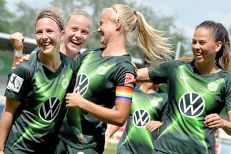 Die Wolfsburger Fußball-Frauen sind in der Champions League gegen Glasgow gefordert.
