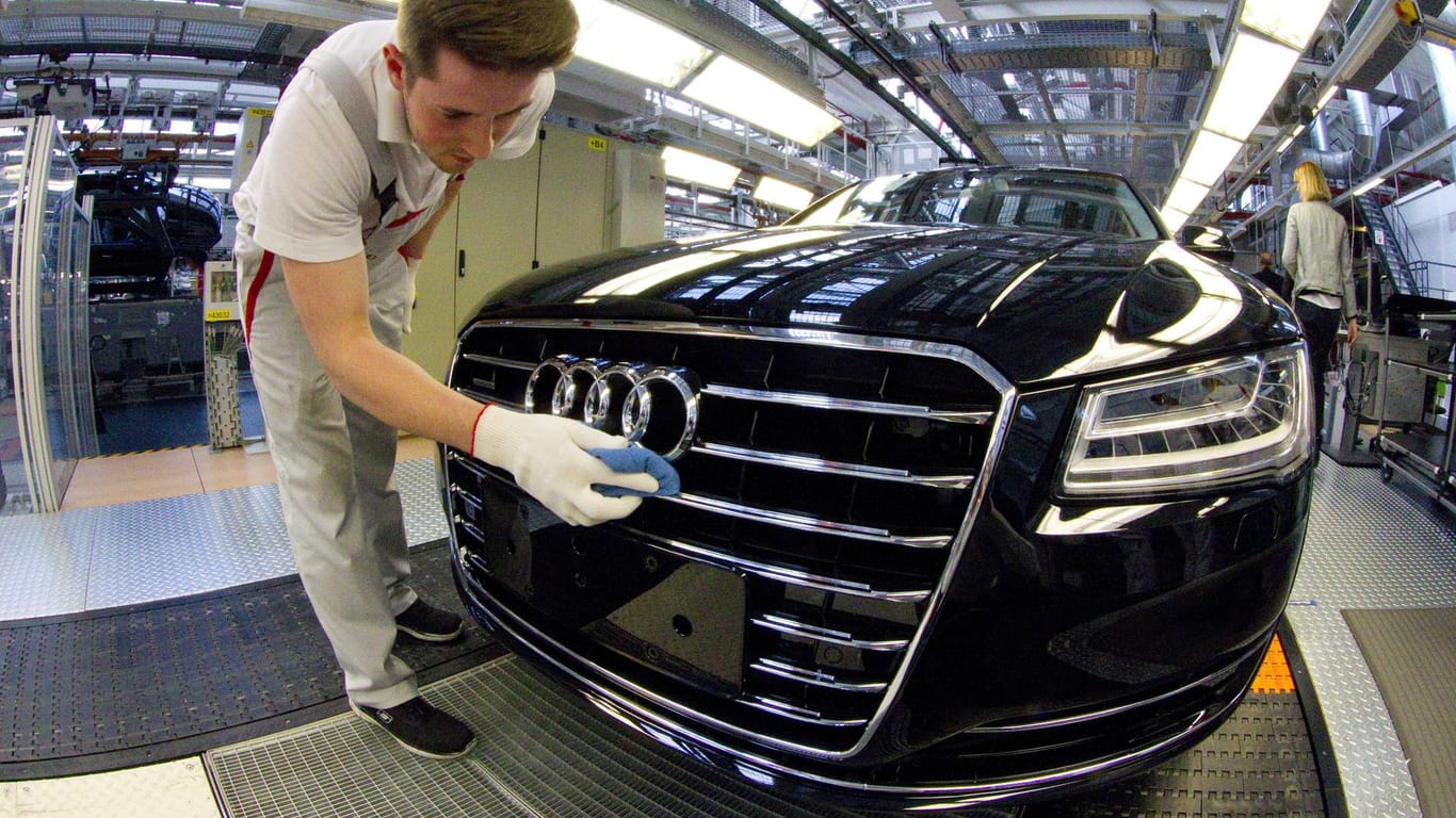 Eine Fabrik von Audi: "Made in Germany" wäre bei einer weltweiten zweiten Welle auch kein Verkaufsargument mehr.