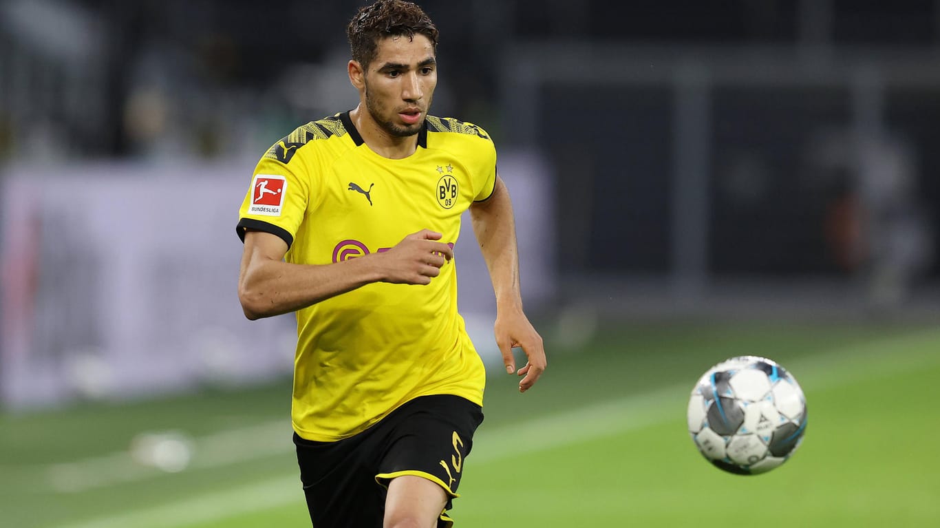 Wohl bald nicht mehr im BVB-Trikot: Achraf Hakimi.