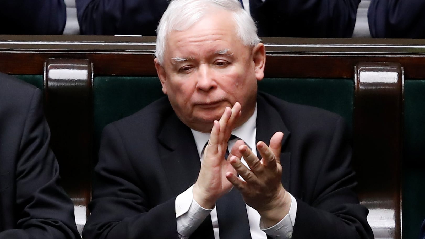 PiS-Chef Jaroslaw Kaczynski: Die Präsidentschaftswahl am Sonntag könnte eine Richtungsentscheidung über die Politik der Partei "Recht und Gerechtigkeit" sein.