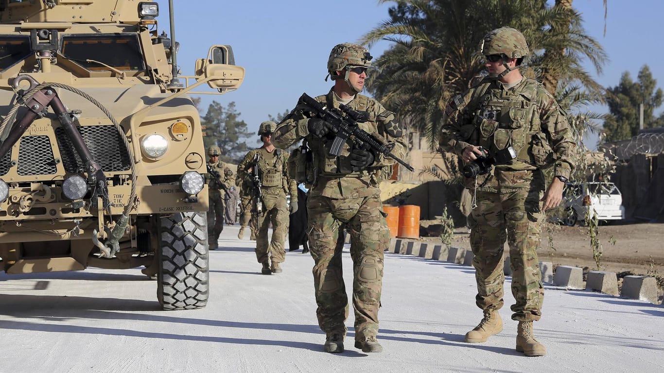 US-Soldaten im afghanischen Farah: Will sich Russland für die Tötung russischer Söldner in Syrien durch US-Soldaten rächen?