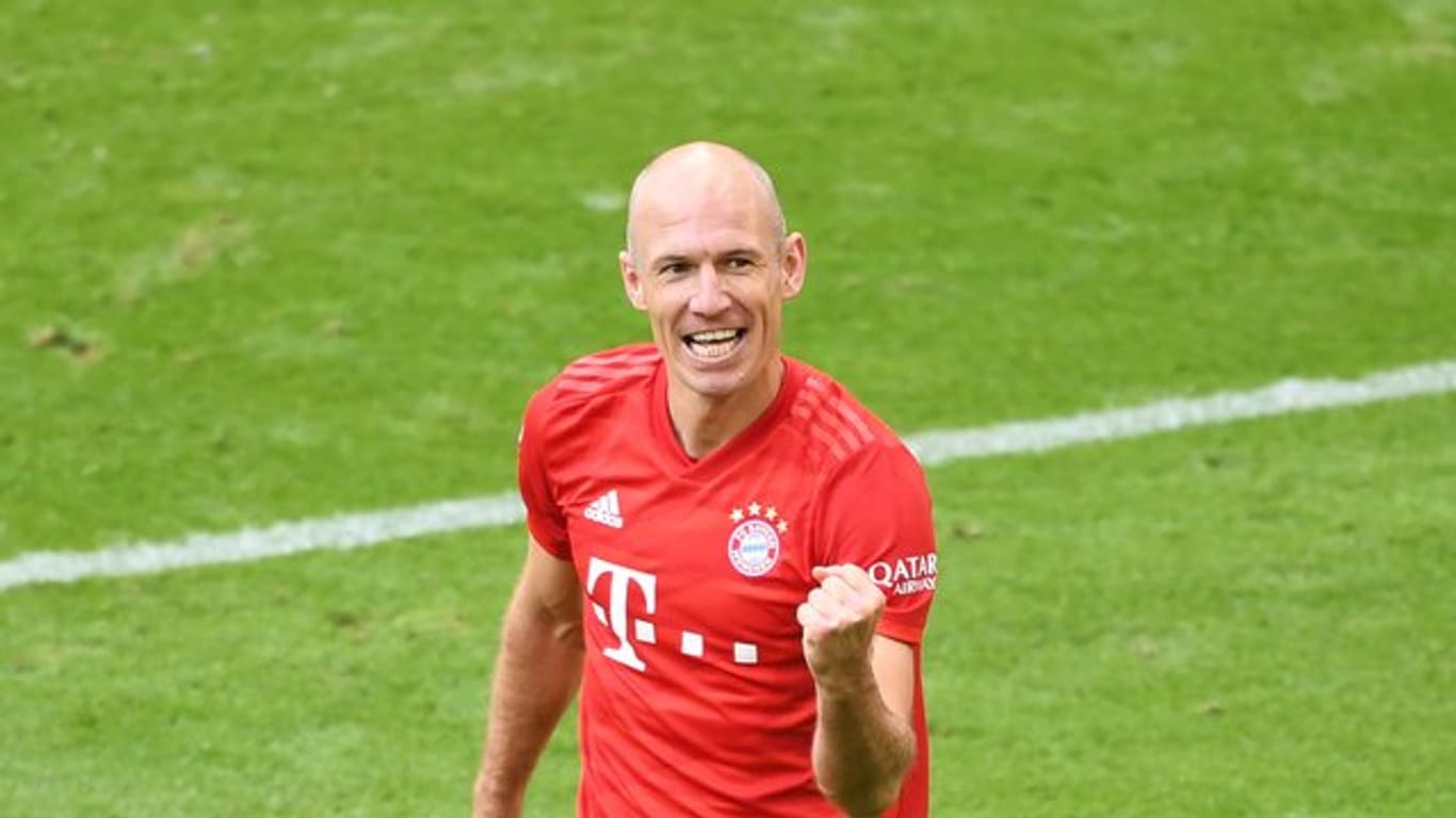 Trainiert für ein Comeback beim FC Groningen: Der ehemalige Bayern-Star Arjen Robben.
