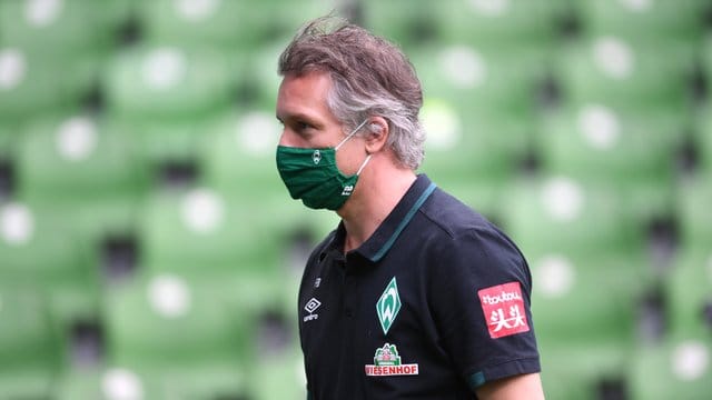 Werders Sport-Geschäftsführer Frank Baumann braucht kein Duell mit dem HSV. Werders Sport-Geschäftsführer Frank Baumann braucht kein Duell mit dem HSV.