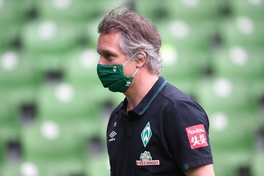 Werders Sport-Geschäftsführer Frank Baumann braucht kein Duell mit dem HSV.