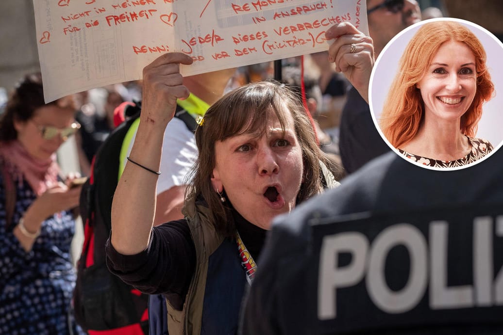 Demonstration: Aggression ist das Verhalten, was auf eine Emotion wie beispielsweise Ärger, Wut oder Enttäuschung folgt.