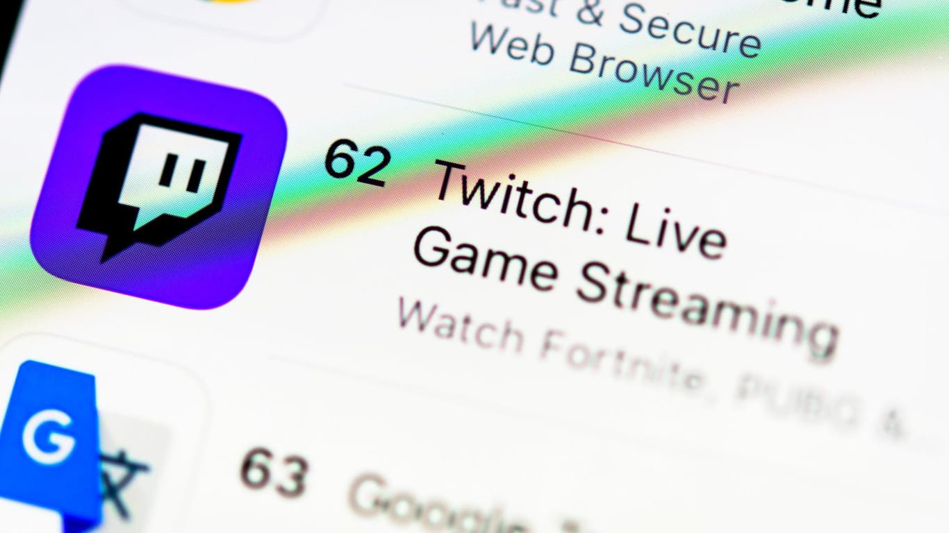 Twitch-App: Der Live-Streamingdienst ist vor allem in der Gaming-Szene beliebt.