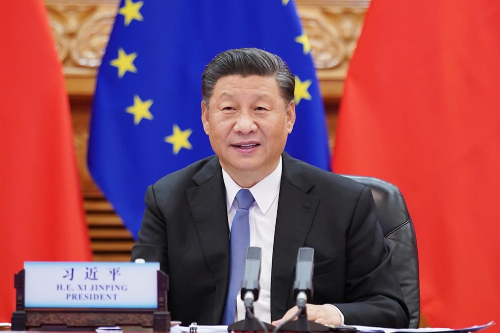 Xi Jinping, Staatschef Chinas: Die Volksrepublik will sich eine Einmischung der Amerikaner in die Debatte um den Status Hongkongs nicht gefallen lassen.