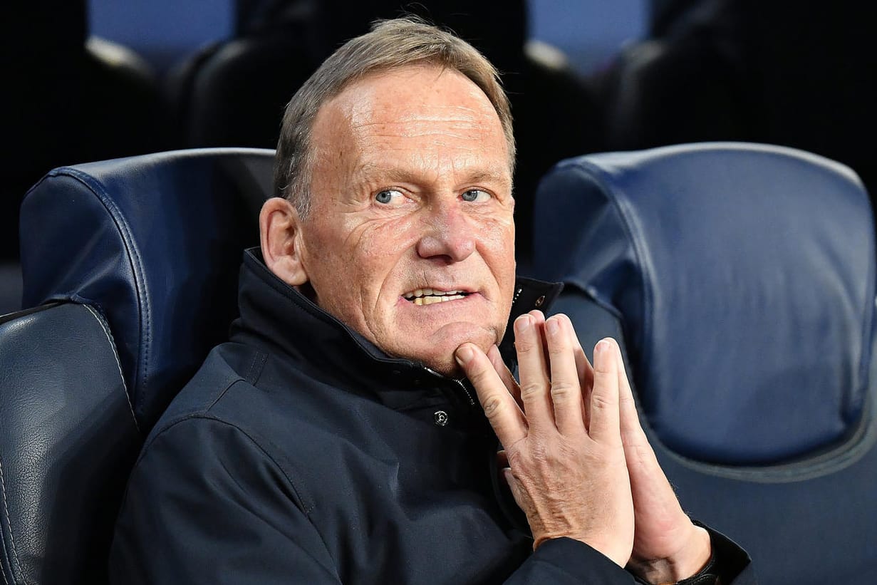 Hans-Joachim Watzke: Der BVB-Geschäftsführer hat keine guten Neuigkeiten für die Anleger des Klubs.