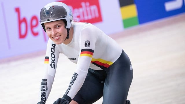 Emma Hinze ist der Star der deutschen Bahnradsprinter.