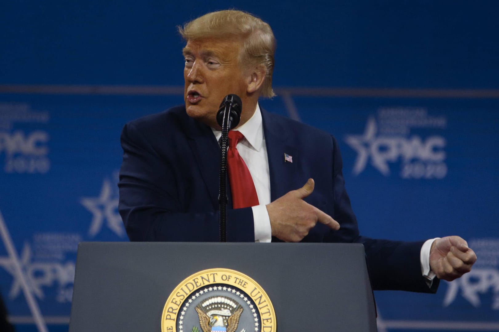 Donald Trump: Der Iran hat einen Haftbefehl gegen den US-Präsidenten erlassen.