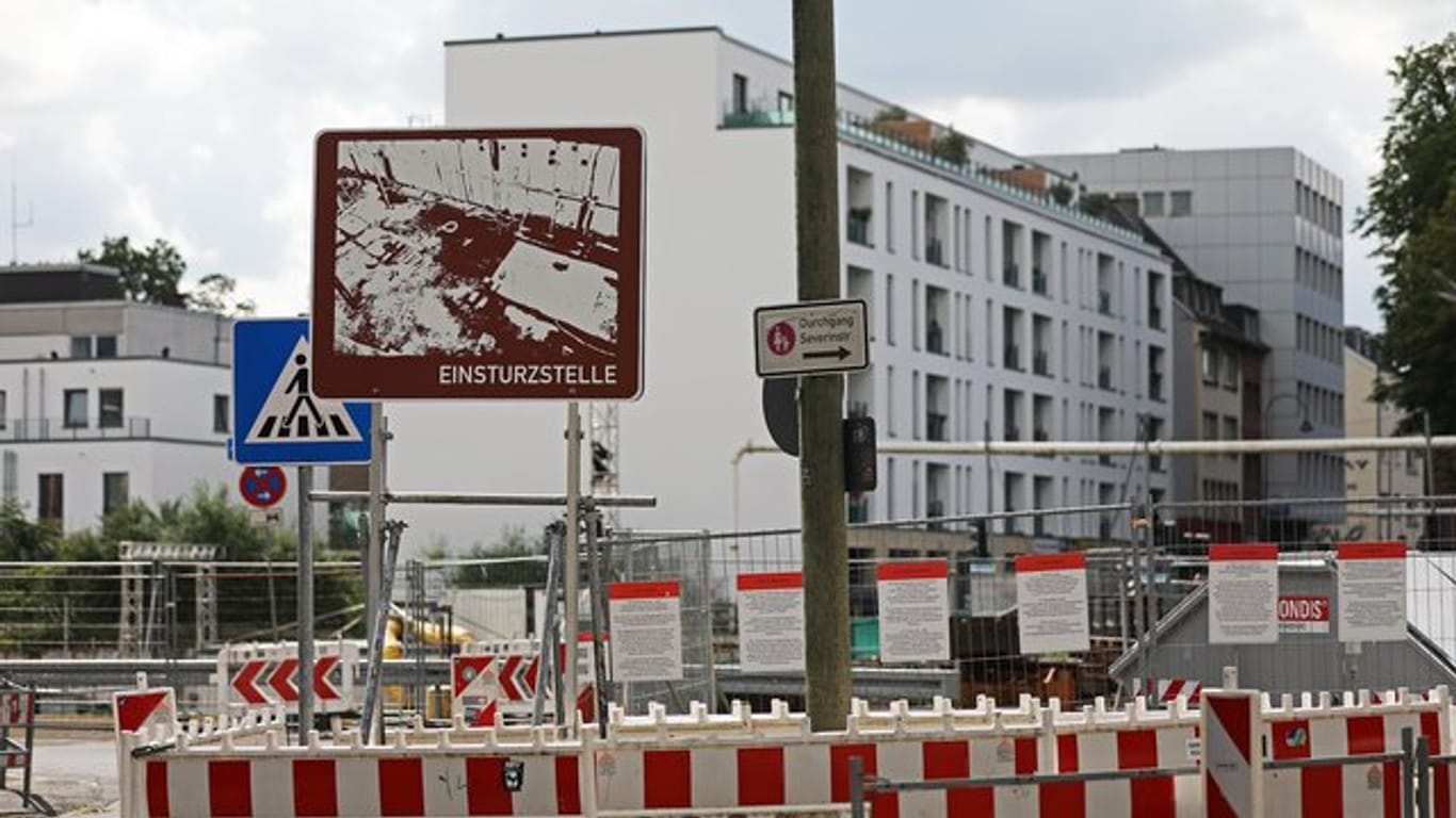 Einsturzstelle des Stadtarchivs in Köln: Vor elf Jahren stürzte das Archiv ein.