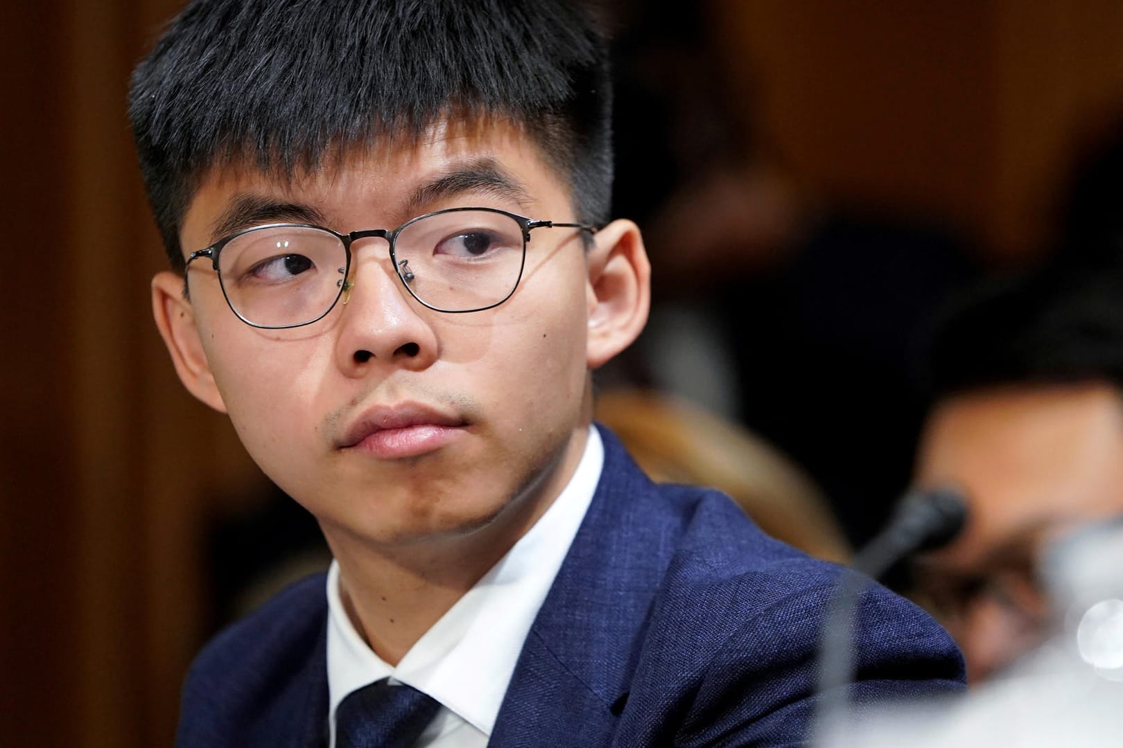 Das Gesicht der Demokratiebewegung: Joshua Wong will weiter in Hongkong bleiben, "bis sie mich zum Schweigen bringen und auslöschen".