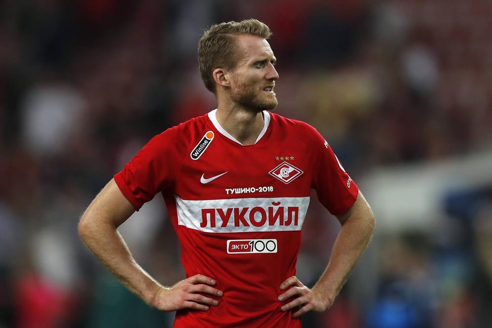 André Schürrle: Der WM-Held von 2014 wird kommende Saison vermutlich nicht mehr das Trikot von Spartak Moskau tragen.