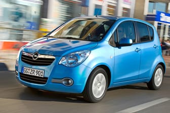 Viel Platz im kleinen Wägelchen: Der Opel Agila gilt als geräumiger und wendiger Microvan.