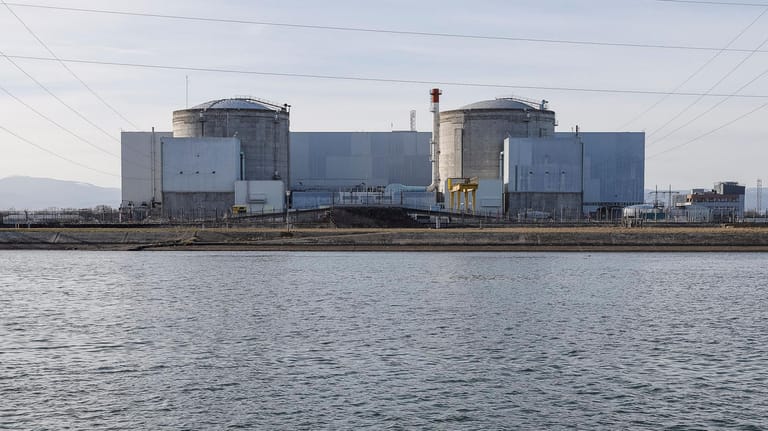 Kernkraftwerk Fessenheim: 71 Prozent des erzeugten Stroms in Frankreich stammt aus Atomkraft.