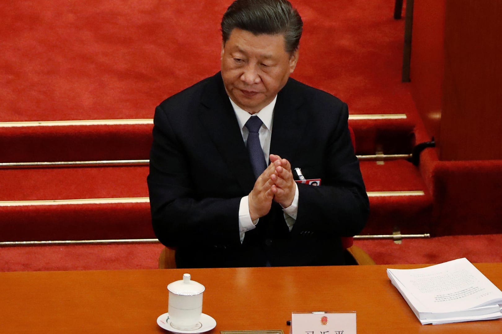 Chinas Staatschef Xi Jinping (Archivbild): Xi unterzeichnete das Sicherheitsgesetz für Hongkong, das Aktivisten scharf kritisiert hatten.