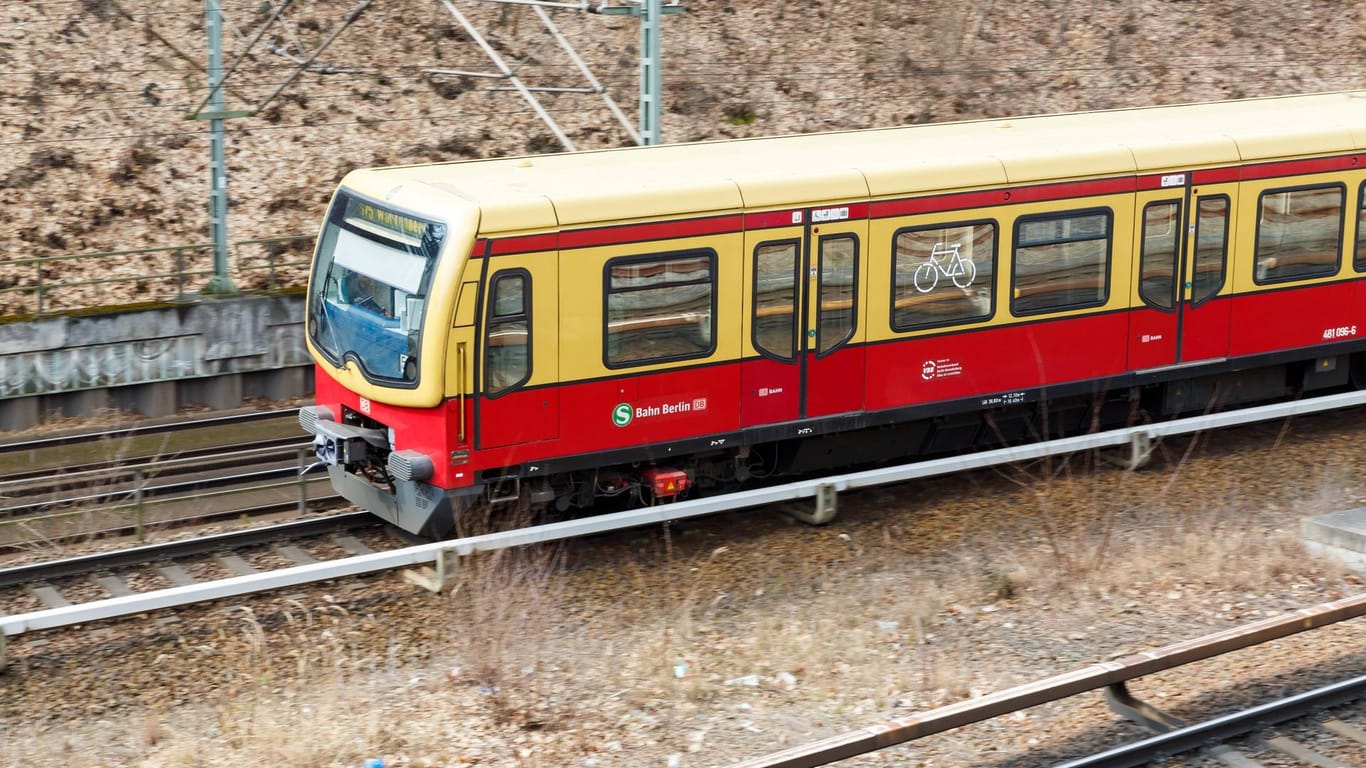 Eine S-Bahn der Linie S75: In einem Wagon der Berliner S-Bahn ist eine Frau angegriffen worden.