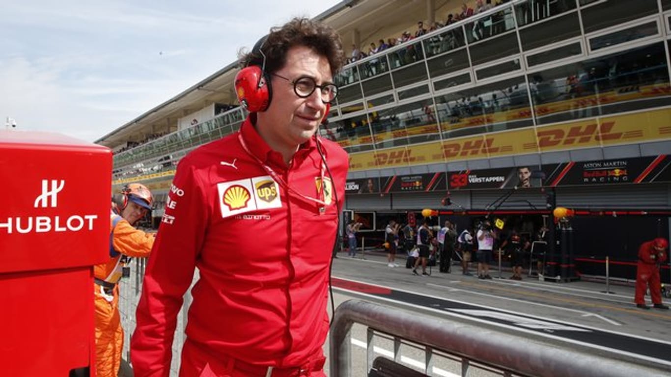 Dämpft die Erwartungen vor dem Saisonstart: Mattia Binotto, der Teamchef von Ferrari.