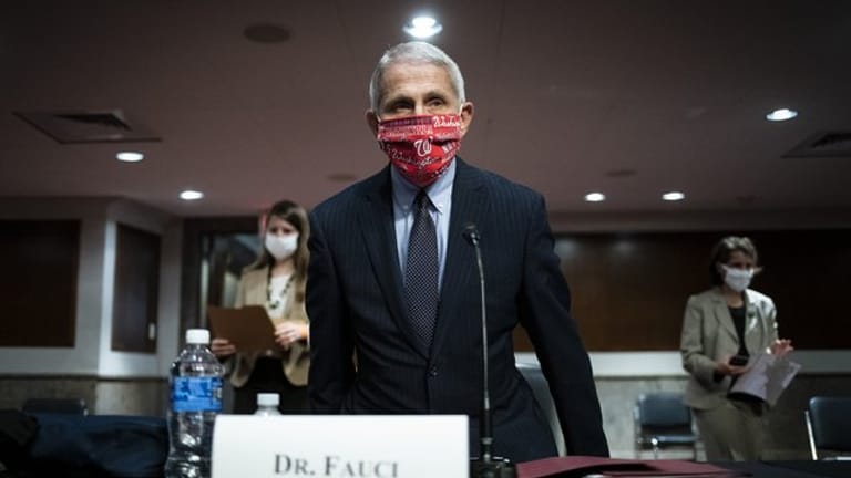 Anthony Fauci vor einem Ausschuss des US-Senats: Der US-Immunologe warnt immer wieder vor vorzeitigen Lockerungen.