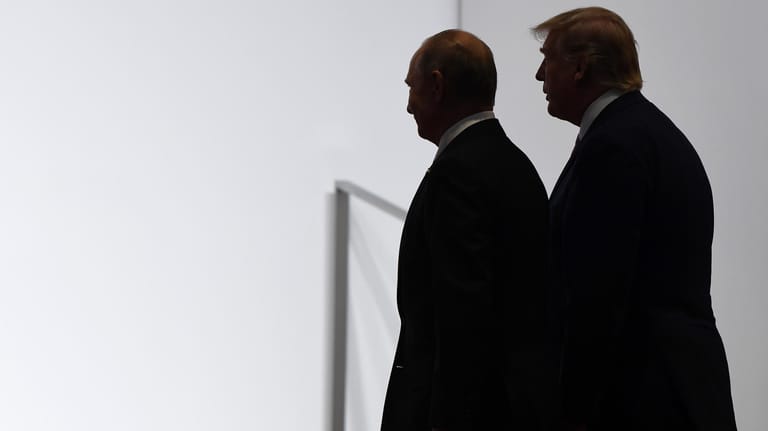 Donald Trump, Wladimir Putin: Schwere Vorwürfe gegen Russland.