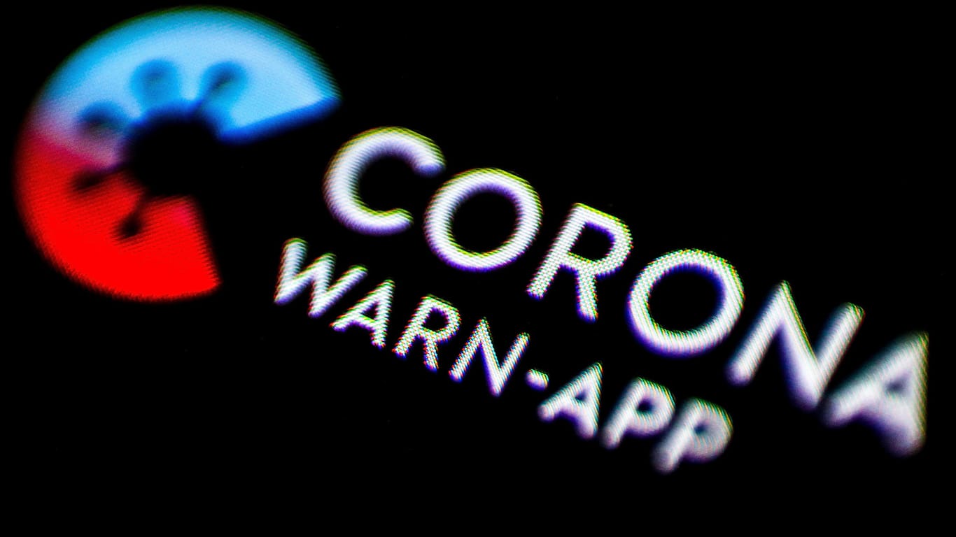 Bild der Corona-Warn-App: In Köln hat erstmals ein Nutzer eine Warnmeldung erhalten.