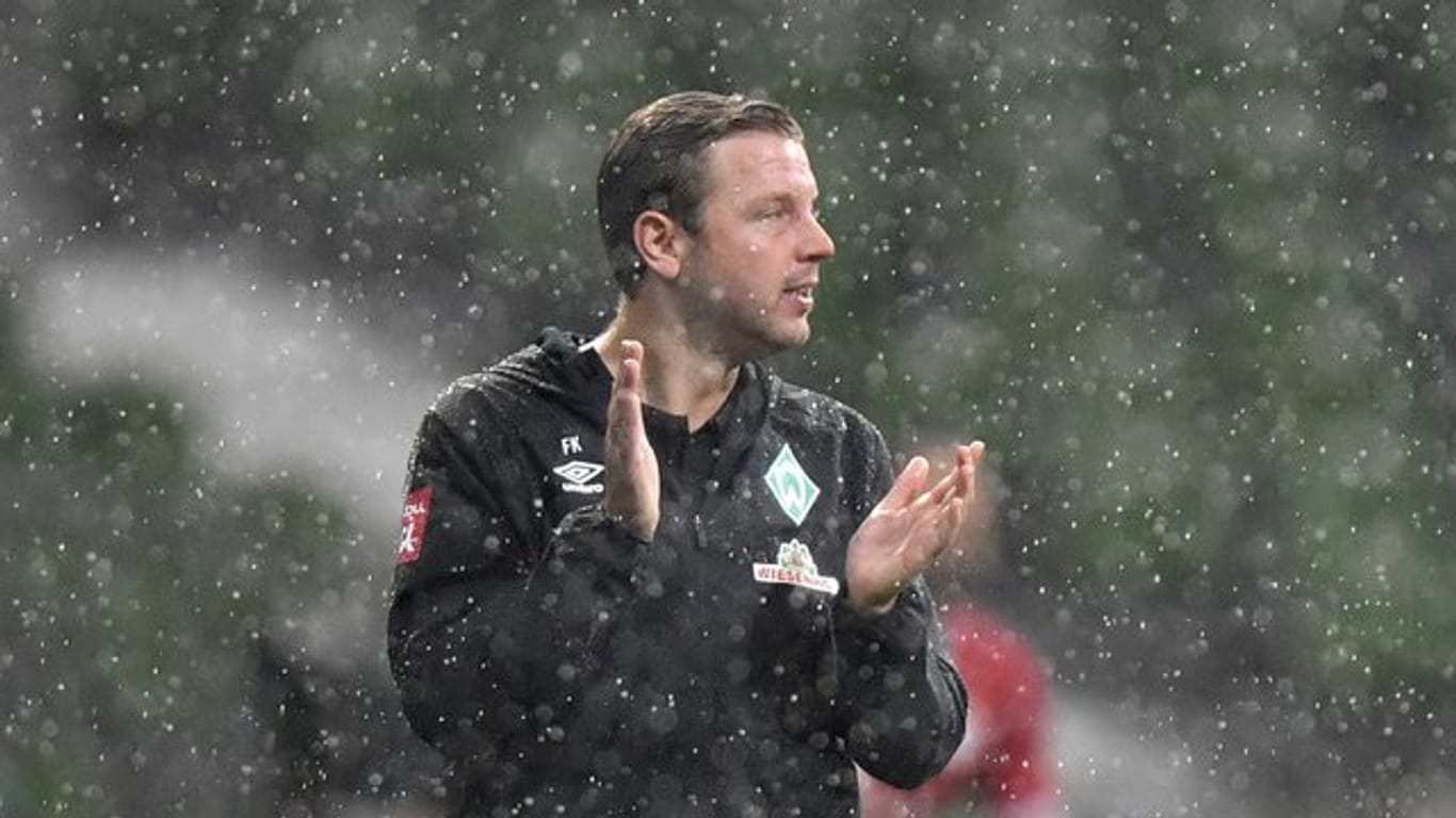 Werder-Trainer Florian Kohfeldt trifft mit seinem Team in der Relegation auf den 1.