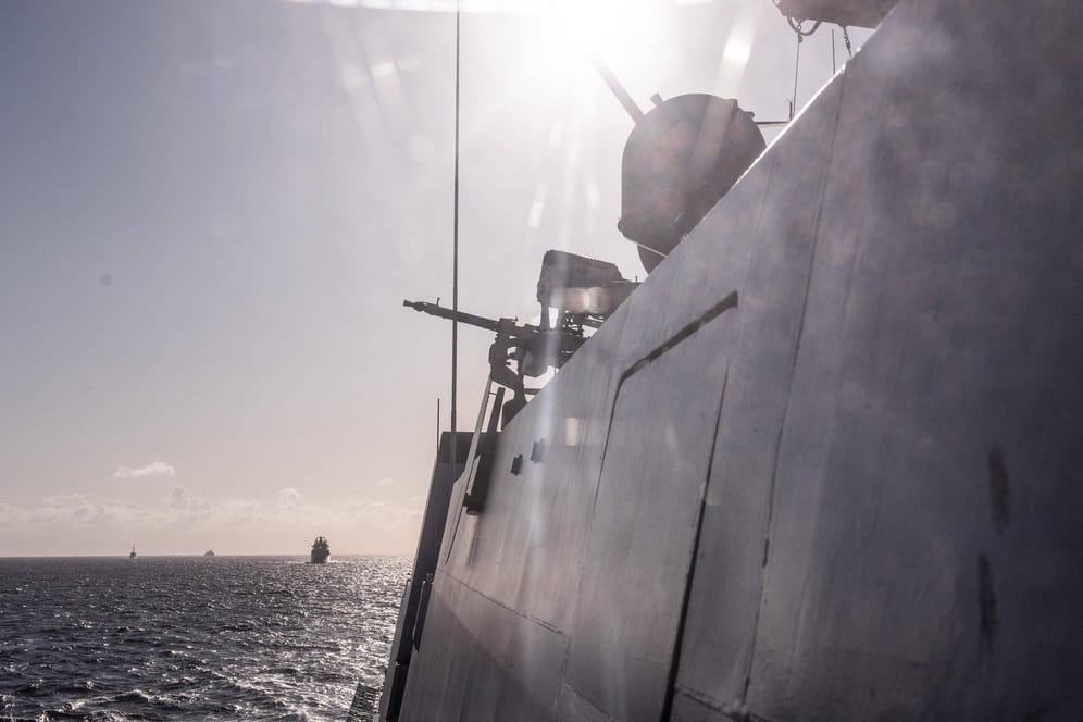 Kriegsschiffe in der Ostsee (Symbolbild): Ein Vorfall bei einer Nato-Operation im Mittelmeer sorgt für Streit zwischen Frankreich und der Türkei.