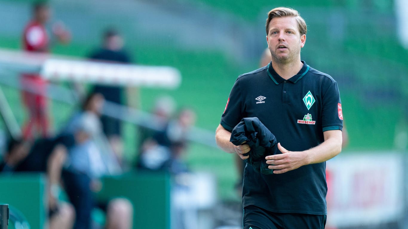 Retter oder Abstiegstrainer? Florian Kohfeldt muss mit Werder Bremen in die Relegationsspiele um den Bundesligaverbleib.