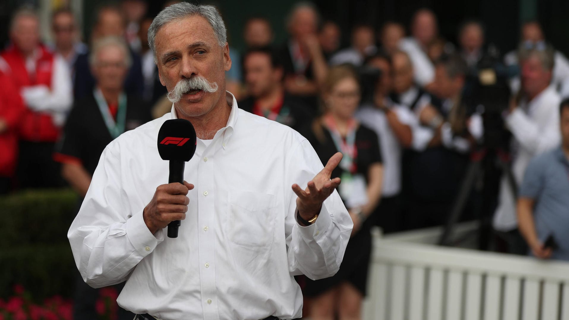 Formel-1-Boss Chase Carey: Schwieriger Spagat zwischen Sicherheit und Spektakel.