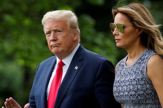 Donald und Melania Trump: Das Buch der Trump-Nichte soll pikante Details über das Familienleben des US-Präsidenten enthalten.