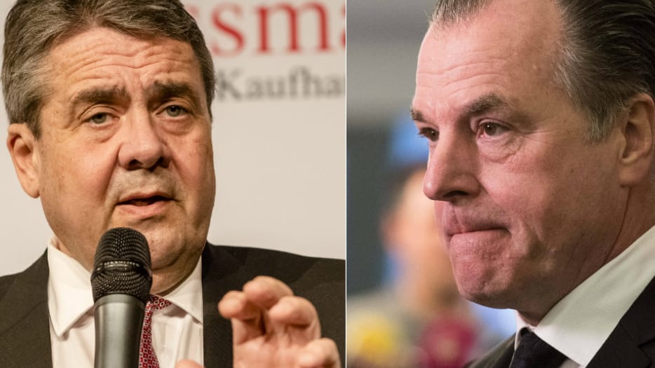 Sigmar Gabriel und Clemens Tönnies: Der Ex-Minister war als Berater beim Fleischriesen tätig.