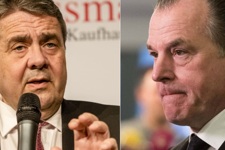 Sigmar Gabriel und Clemens Tönnies: Der Ex-Minister war als Berater beim Fleischriesen tätig.