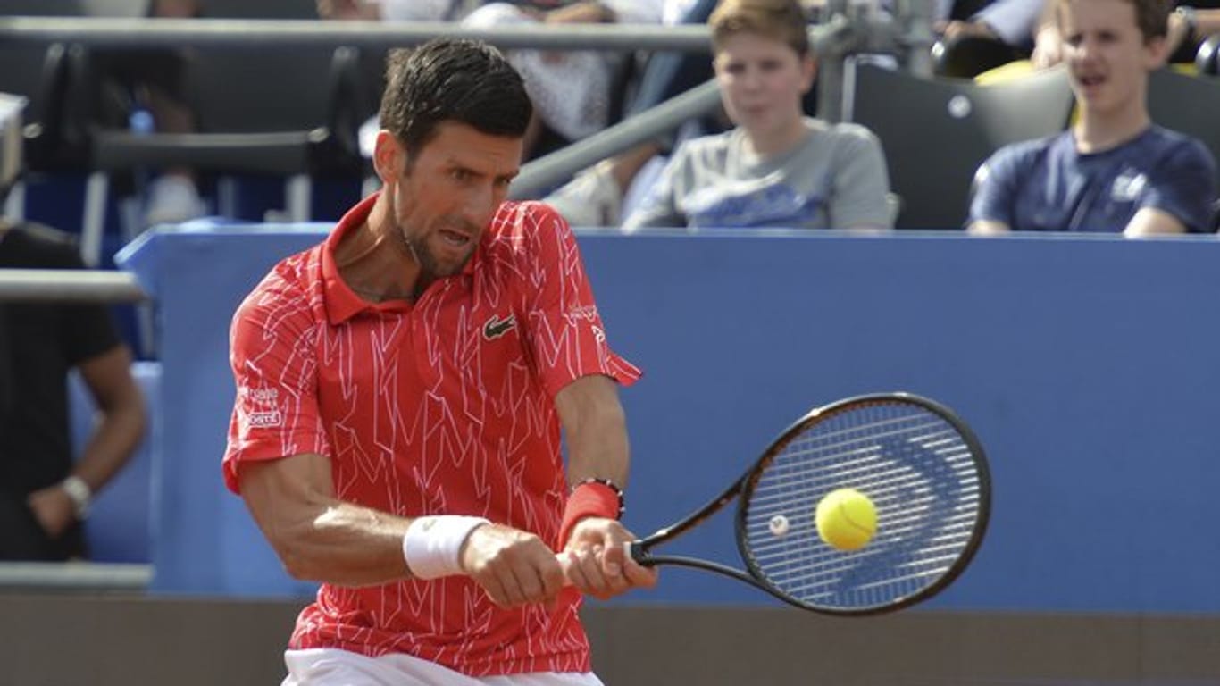 Begab sich nach einem positiven Coronatest in Quarantäne: Tennisstar Novak Djokovic.