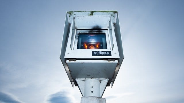 Ein Streckenradar in der Region Hannover Ein Streckenradar in der Region Hannover