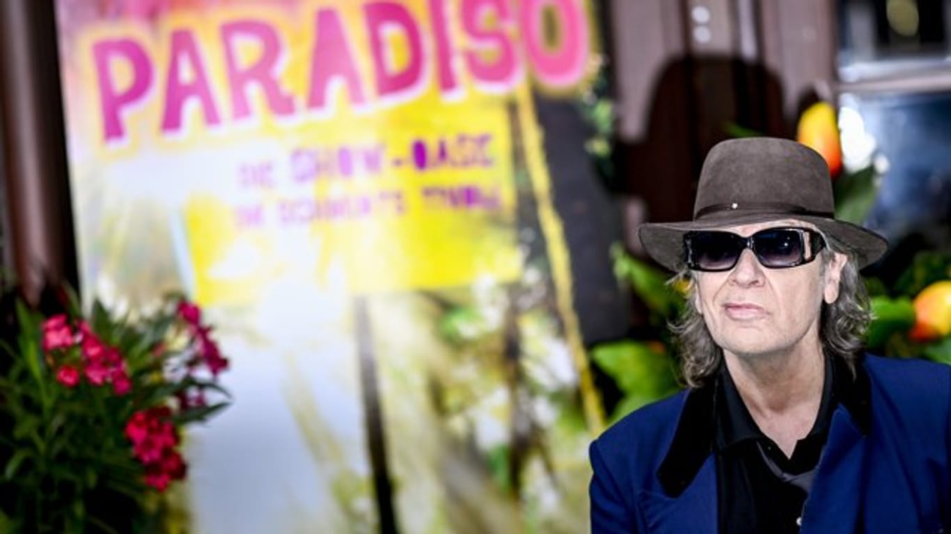 Udo Lindenberg war auch bei der Premiere der Show "Paradiso".