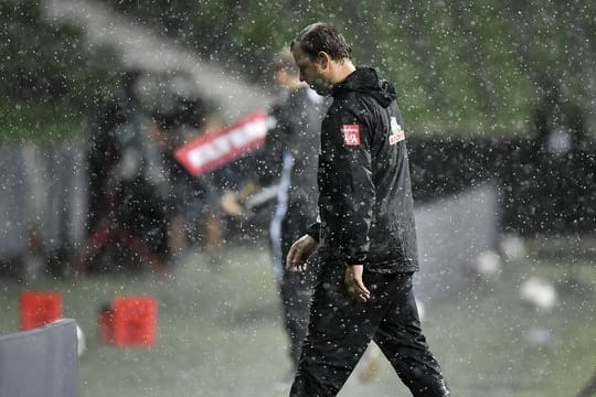 Werder-Coach Florian Kohfeldt kam mit seinem Team in der Relegation gegen den 1.