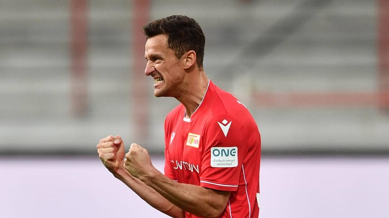 Christian Gentner (1. FC Union Berlin) beim Spiel gegen den SC Paderborn: Der 34-Jährige bleibt wohl bei den Köpenickern.