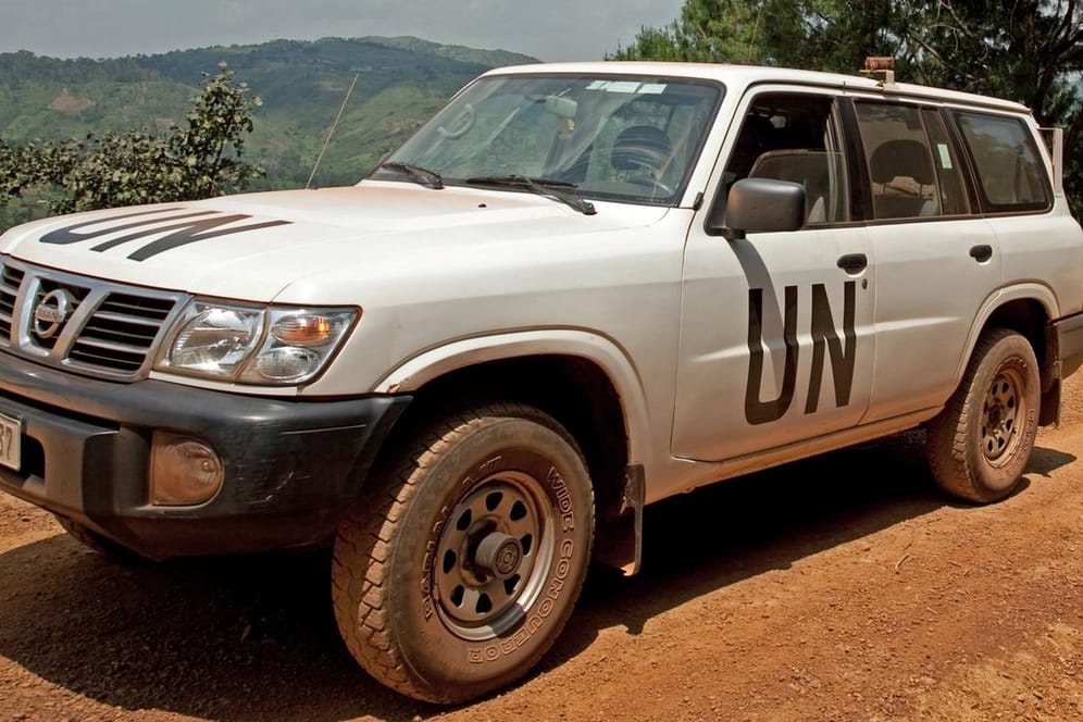 Ein UN-Geländewagen: In einem Fahrzeug der Organisation ist ein pikantes Video entstanden. Zwei Mitarbeiter wurden suspendiert. (Symbolfoto)