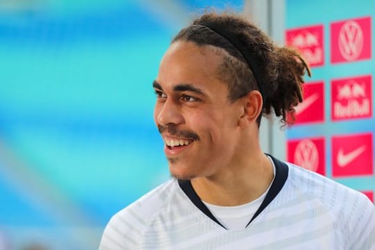 Der Leipziger Yussuf Poulsen träumt vom Gewinn der Champions League.